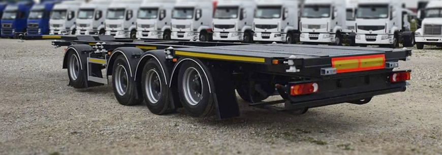 Полуприцепы контейнеровозы 2, 3, 4, 5 оси